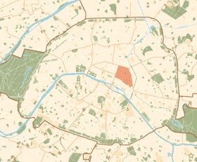 plan du guide des rebouteux de paris 3e arrondissement
